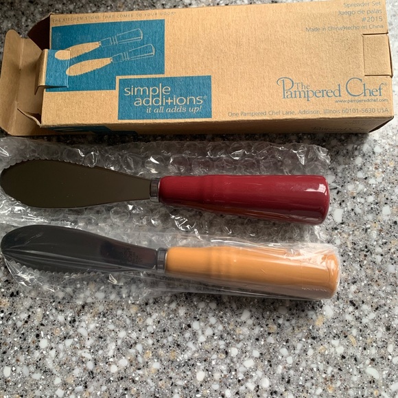 Pampered Chef Kitchen Pampered Chef Spreader Set Poshmark